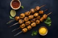 Juicy seekh kababs on skewers spiced and grilled to perfection