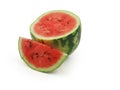 Juicy slice watermelon Royalty Free Stock Photo