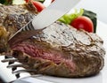Juicy steak Royalty Free Stock Photo