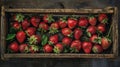 juicy strawberry crate