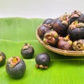Juicy and Sweet Mangosteen in Thailand