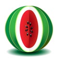 Juicy watermelon