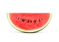 Juicy watermelon sliced with seeds Royalty Free Stock Photo