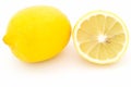 Juicy yellow lemon
