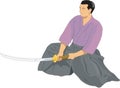 Jujitsu Vector Illustration