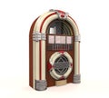 Juke Box Radio Isolated Royalty Free Stock Photo