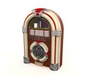 Juke Box Radio Isolated Royalty Free Stock Photo