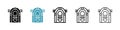 Jukebox icon vector set on white background Royalty Free Stock Photo