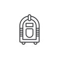 Jukebox icon vector set on white background Royalty Free Stock Photo