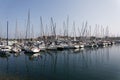 Hendaye, Basque Country, France - Sokoburu harbour Royalty Free Stock Photo