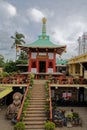 Jpanese temple in Sudarshan Crafts Museum,yard Complex Puri Orissa