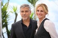 Julia Roberts, George Clooney Royalty Free Stock Photo