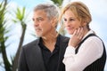 Julia Roberts, George Clooney Royalty Free Stock Photo