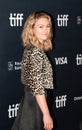 Julia Stiles at the Red Carpet Premiere of Butcher`s Crossing film at TIFF Royalty Free Stock Photo