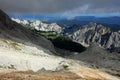 Summer alpine landscape in the Triglav National Park, Julian Alps