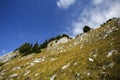 Julian Alps in Slovenia landscape.