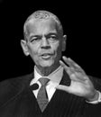 Julian Bond speaks in West Orange, New Jersey