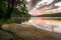 Julian Price Lake Shoreline Royalty Free Stock Photo