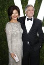 Julie Chen, Les Moonves, Vanity Fair Royalty Free Stock Photo