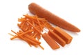 Julienne Carrots Royalty Free Stock Photo