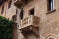 Juliet balcony - Verona in Italy Royalty Free Stock Photo