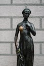 Juliet Capulet Statue With Rubbed Bronze In Munich