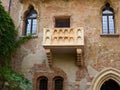 Juliet`s Balcony, Verona, Italy