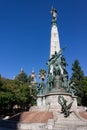 Julio de Castilhos Monument in Praca Matriz, Porto Alegre, Rio Grande do Sul, Brazil Royalty Free Stock Photo