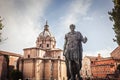 Julius Caesar statue in Rome