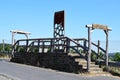 Dernau, Germany - 08 08 2022: Viewing platform above Dernau