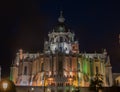 July 08, 2020. Almudena Cathedral. Madrid. Royalty Free Stock Photo