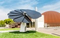 Smart Flower innovative solar collector in Cosmocaixa museum