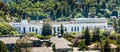 July 13, 2019 Berkeley / CA / USA - Panoramic view of Historic California Memorial Stadium on the campus of UC Berkeley, home of Royalty Free Stock Photo