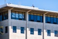 July 13, 2019 Berkeley / CA / USA - #Resist sign display on the windows of Earth Sciences Library and Map Collections in the