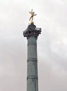 The July Column in Place de la Bastille, Paris, France