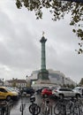 The July Column in Place de la Bastille, Paris, France
