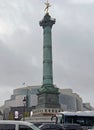 The July Column in Place de la Bastille, Paris, France