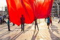 July 15 Coup Attempt Protests in Istanbul Royalty Free Stock Photo