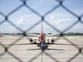 10 july 20, Donmueng airport, bangkok, Thailand. Many aircraft are grounded do to no passenger during covid19 and coronavirus pan Royalty Free Stock Photo