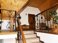 Interior of the guest house Conacul Secuiesc, Romania. Royalty Free Stock Photo