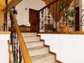 Interior of the guest house Conacul Secuiesc, Romania. Royalty Free Stock Photo