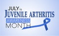 July is juvenile arthritis awareness month