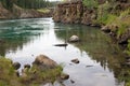 Miles Canyon, Yukon River, Whitehorse, Yukon Territories, Canada Royalty Free Stock Photo