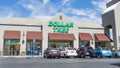 July 21, 2020 Milpitas / CA / USA - Dollar Tree store entrance; Dollar Tree Stores, Inc., is an American chain of discount variety Royalty Free Stock Photo