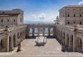 The Abbey of Montecassino, in Cassino, Italy Royalty Free Stock Photo