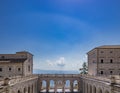 The Abbey of Montecassino, in Cassino, Italy Royalty Free Stock Photo