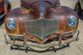 July 10, 2016 Montrose Colorado - Antique Rusty Cars in a lot