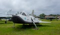 Airplane at the international airport Royalty Free Stock Photo