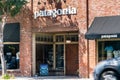 July 30, 2019 Palo Alto / CA / USA - Entrance to the Patagonia store located in downtown Palo Alto