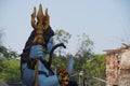 Close up of Shiva God Statue